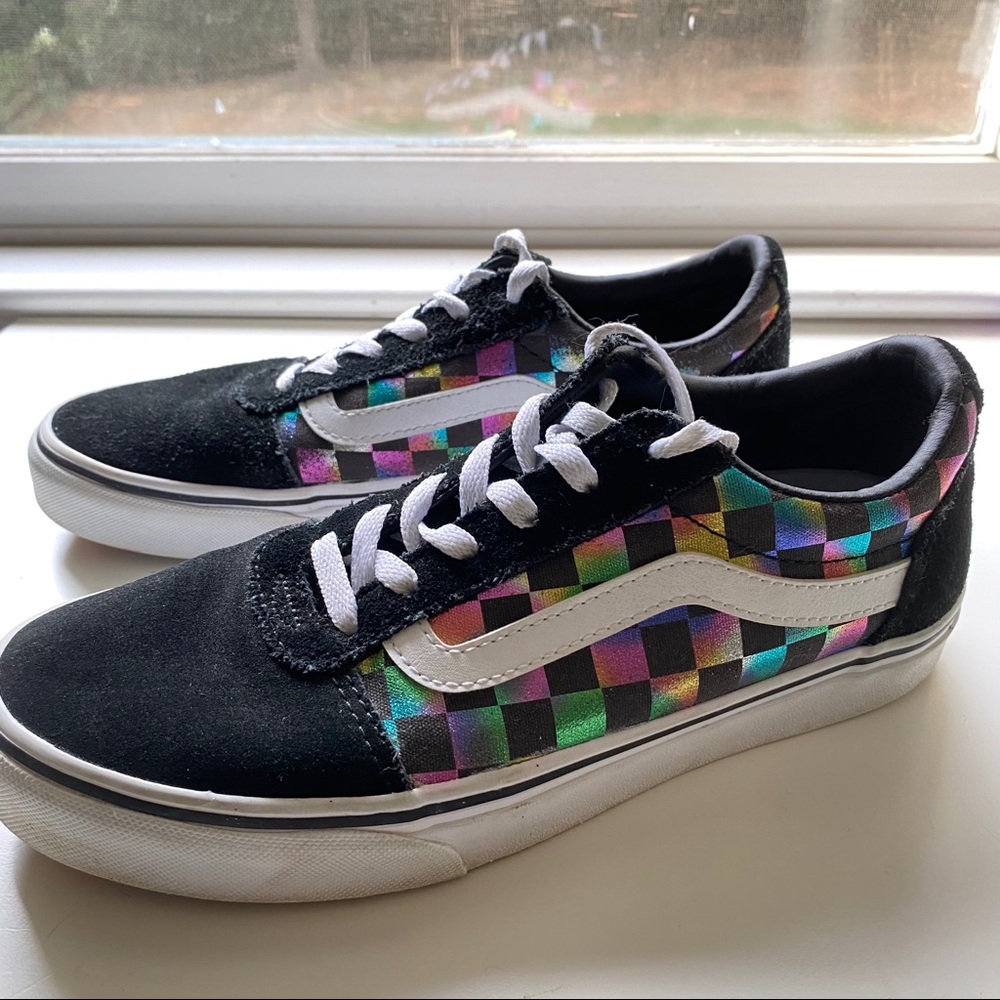 Vans Old Skool Iridescent Rainbow Sneakers